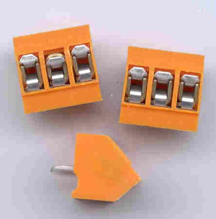 Weidmuller MK Series PCB Terminal Block Orange