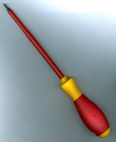 32039 Screwdriver, Insulated Flat 6.5 x 150