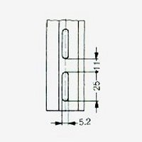 0514410000 WEIDMULLER TS 32X15 SLOTTED STEEL DIN RAIL #4