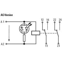 8530681001 WEIDMULLER PRS 230 VAC LD 2 CO DPDT #2