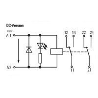 8530701001 WEIDMULLER PRZ 24 Vdc LD 2 CO DPDT #2