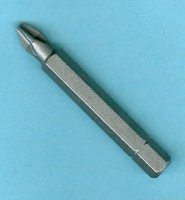 9025550000 Screwdriver Bit 1/4" Drive, Phillips Size 2, 50mm Long