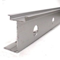 999789 WEIDMULLER TS 35 ALUMINUM RAIL w/ INTEGRAL 2-1/4" STANDOFF