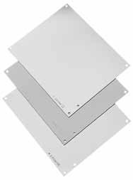 HOFFMAN A12P10 PANEL STEEL 10.75" x 8.88"